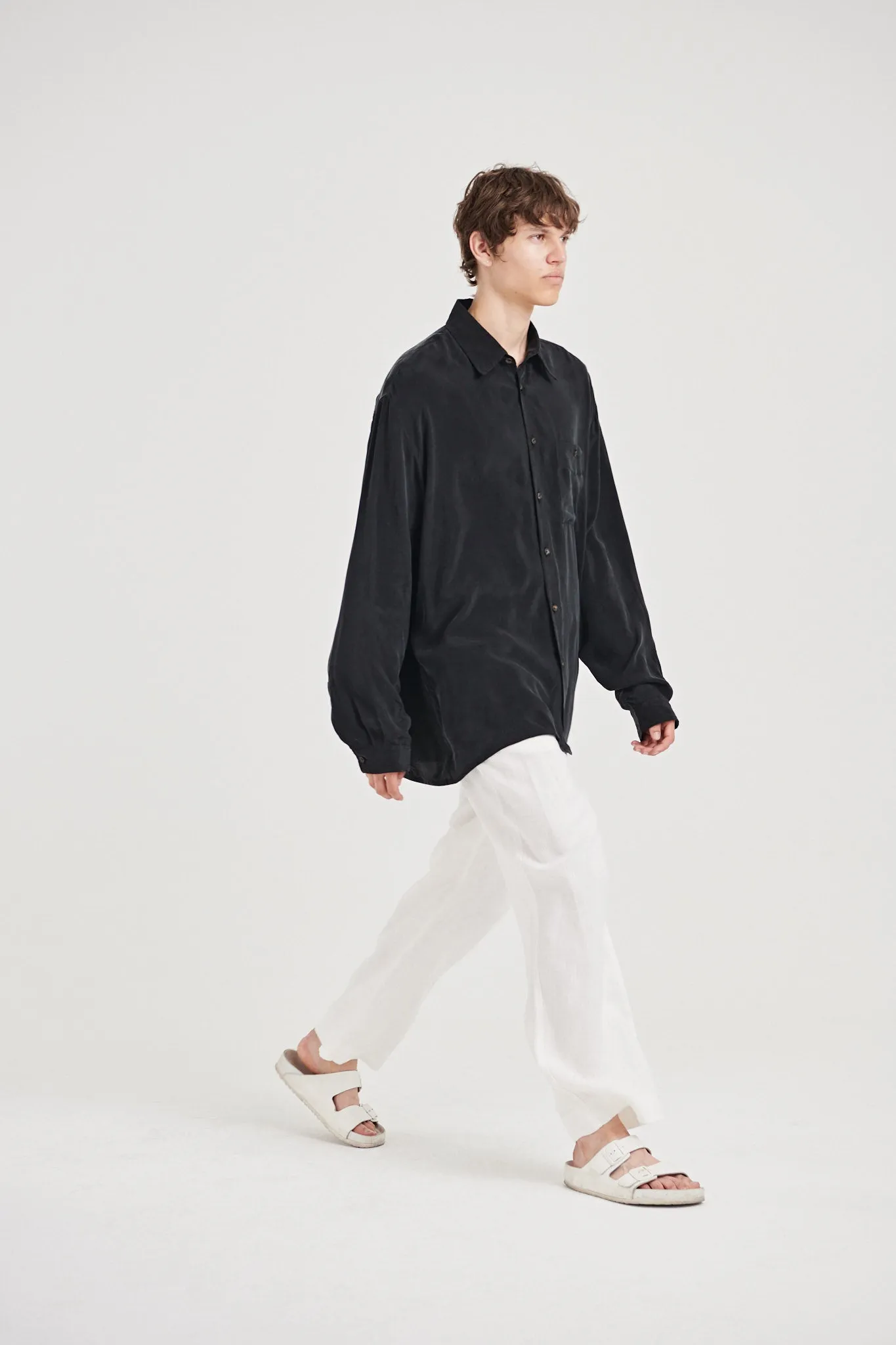 06/ 90's Vegan Silk Shirt