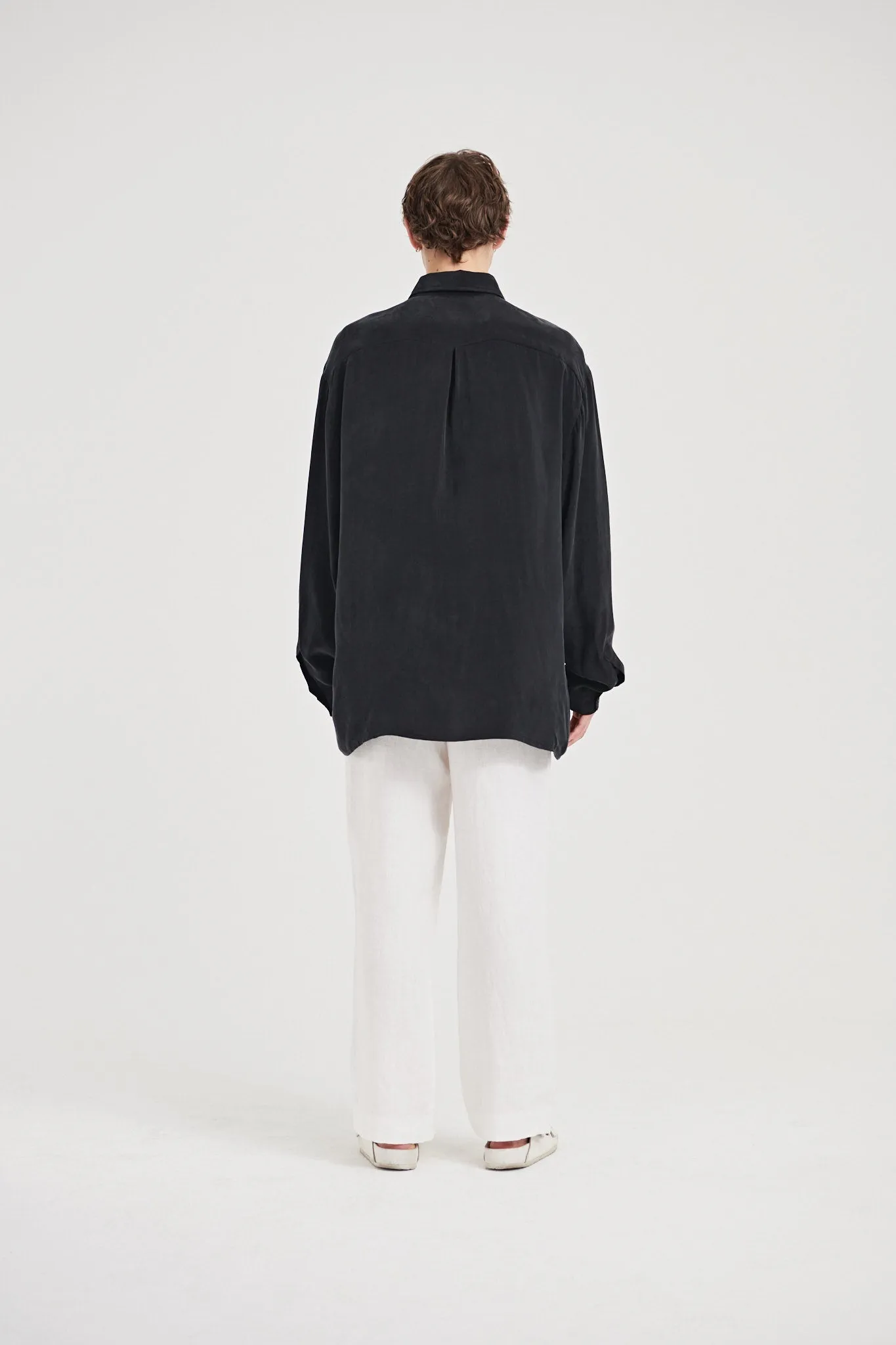 06/ 90's Vegan Silk Shirt