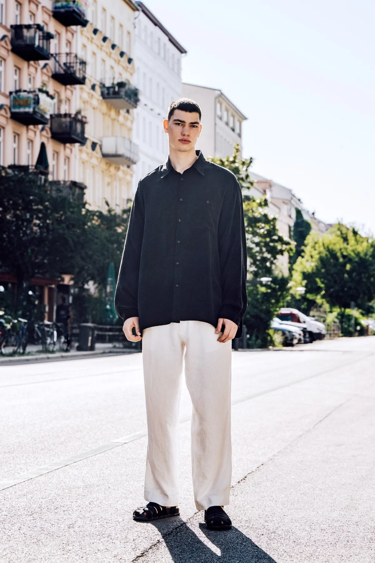 06/ 90's Vegan Silk Shirt