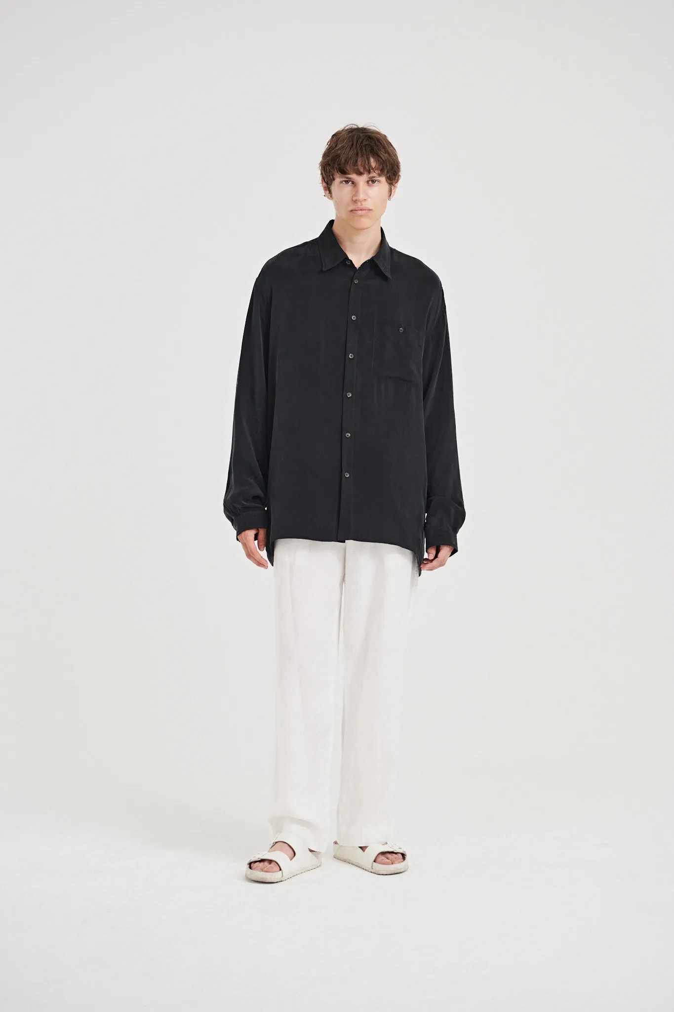 06/ 90's Vegan Silk Shirt