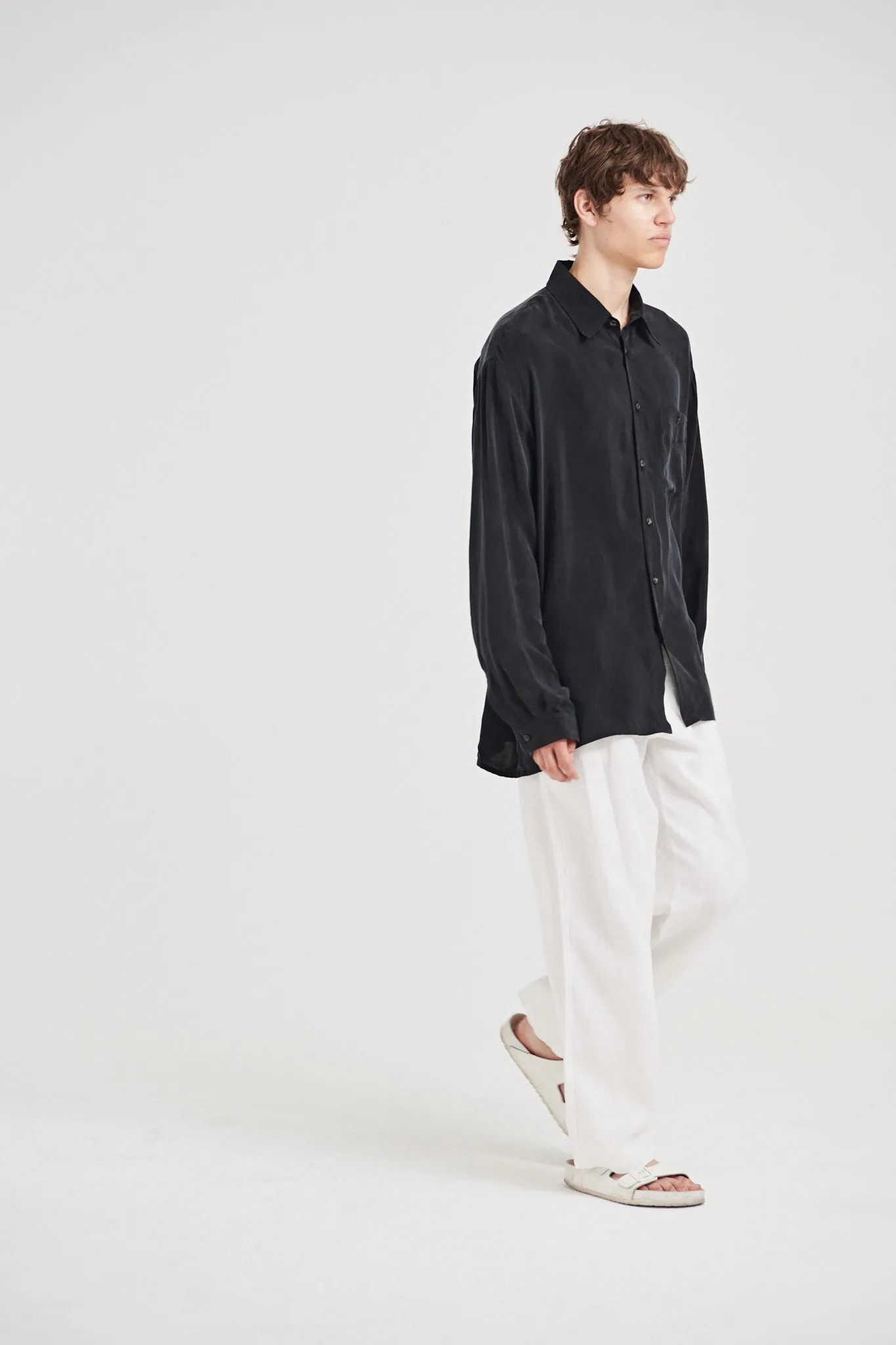 06/ 90's Vegan Silk Shirt