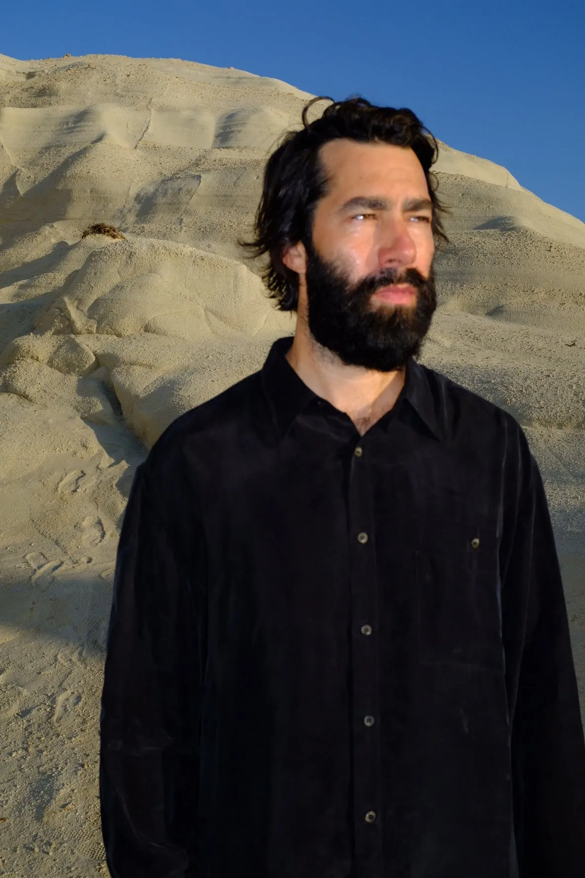 06/ 90's Vegan Silk Shirt