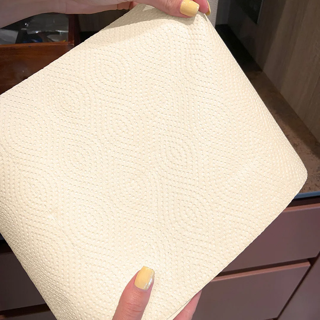 100% FSC Certified Unbleached Bamboo Kitchen Roll – Naked