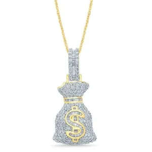 10K 2.75-2.77CT D-MONEY BAG