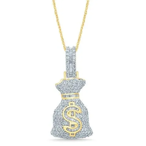 10K 2.75-2.77CT D-MONEY BAG