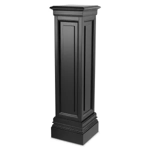 111080 - Column Salvatore L waxed black finish
