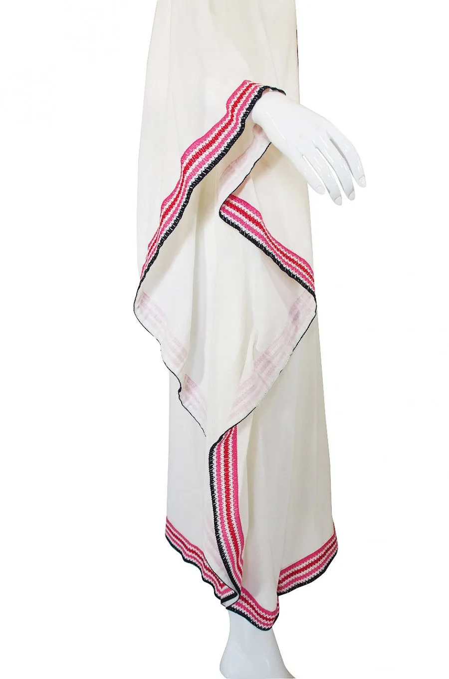 1970s Ungaro Cotton Beach Caftan