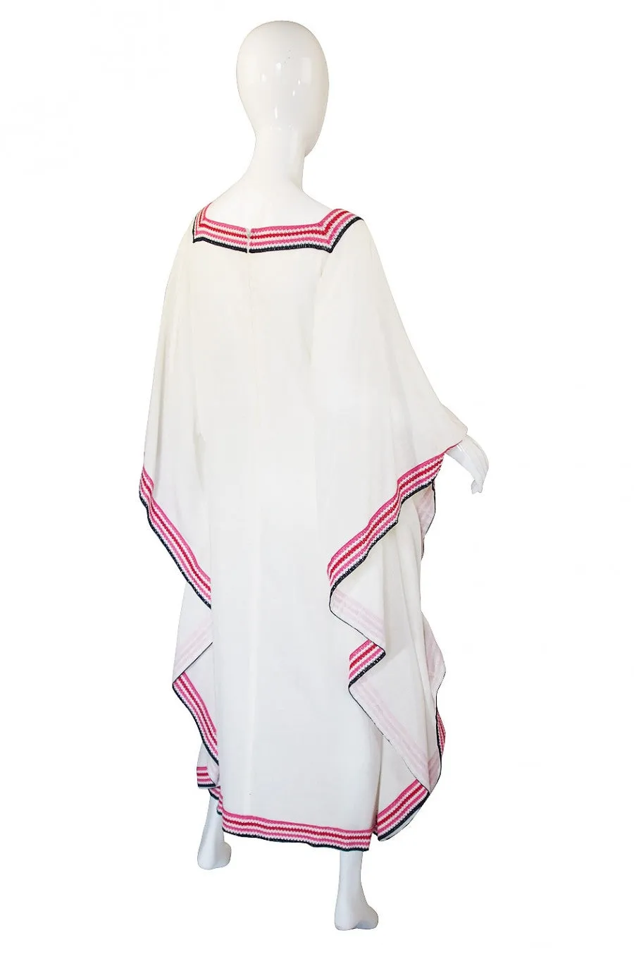 1970s Ungaro Cotton Beach Caftan