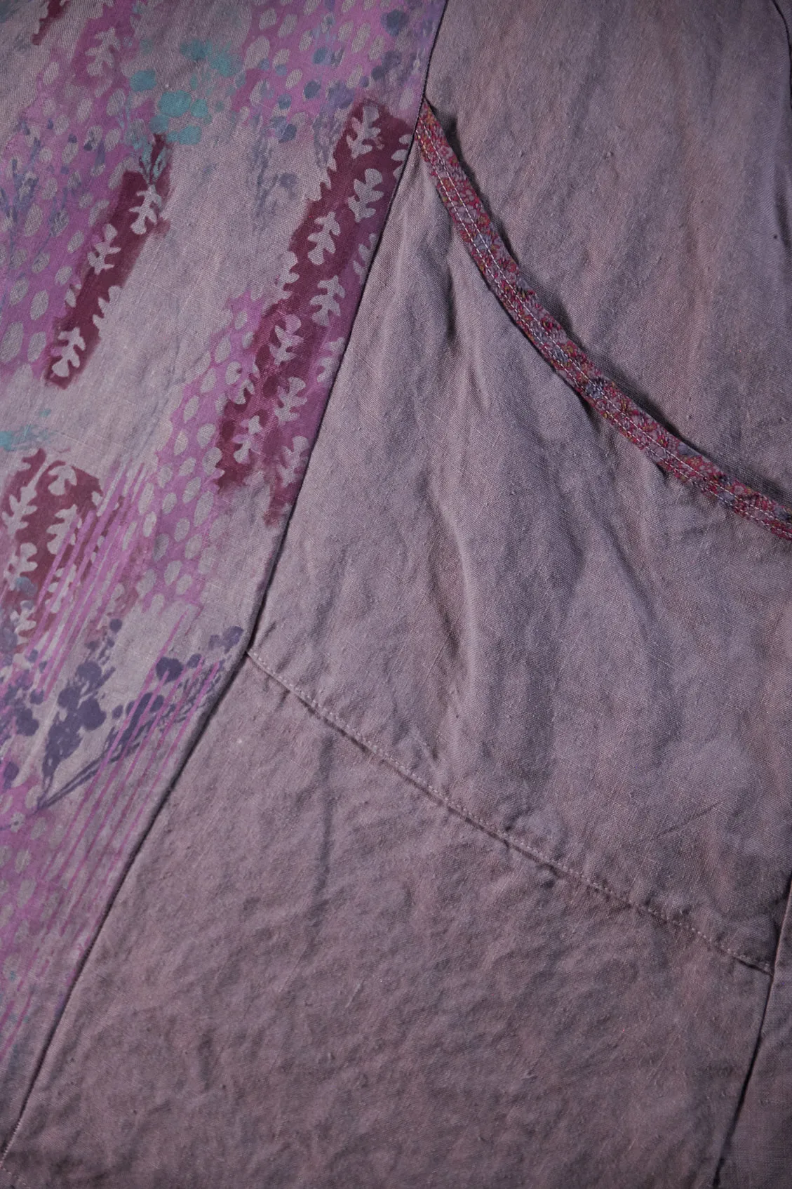 2332 Oversized Heavy Linen Zen-Purple Dusk-P