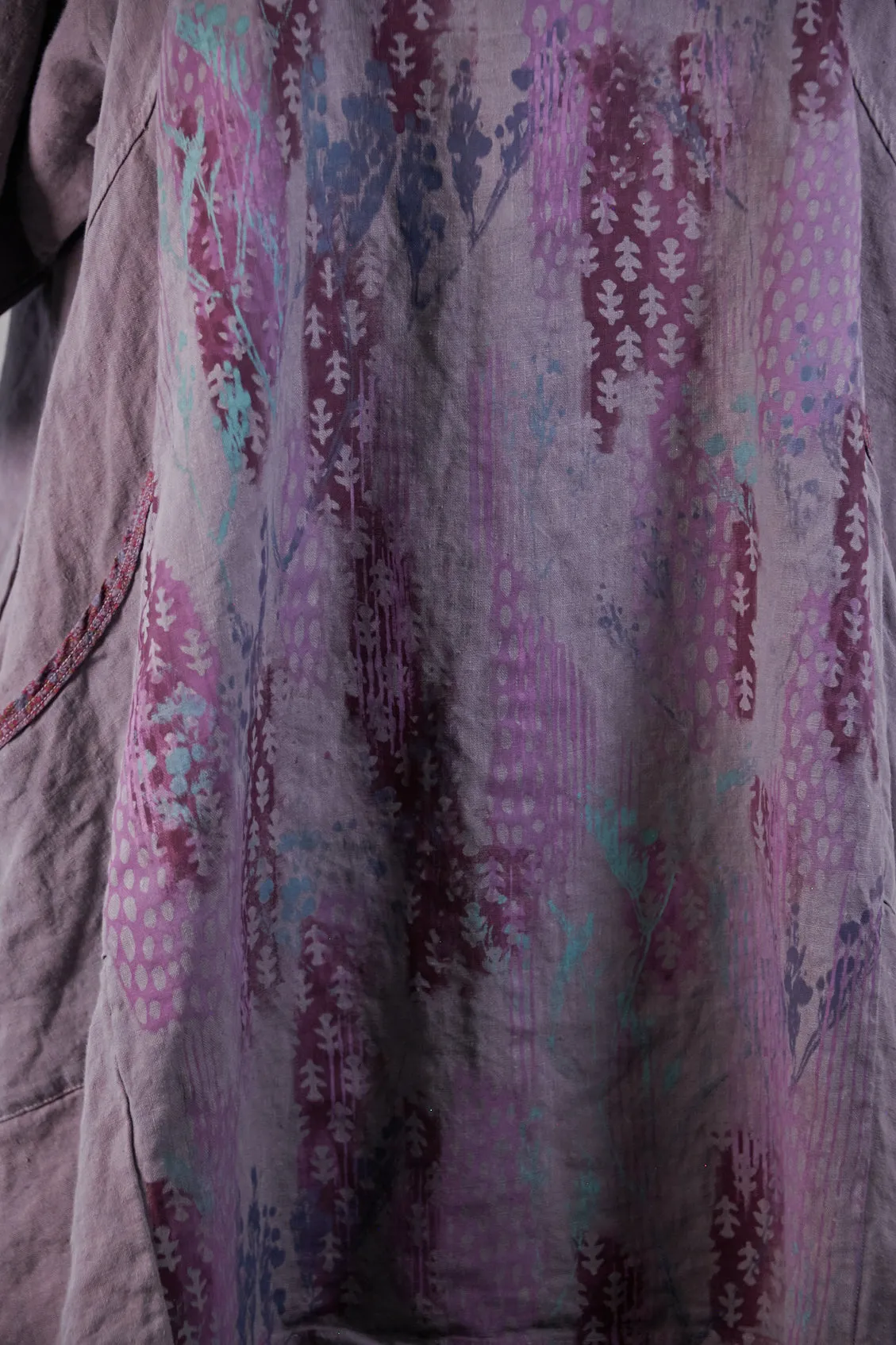 2332 Oversized Heavy Linen Zen-Purple Dusk-P