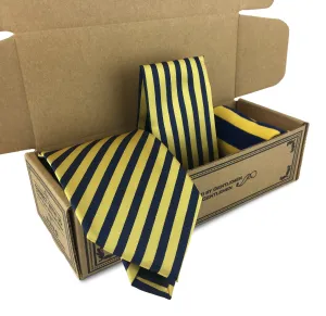 3 Piece Matching Set Necktie,Pocket Square and Power Sock Gift Box Combo