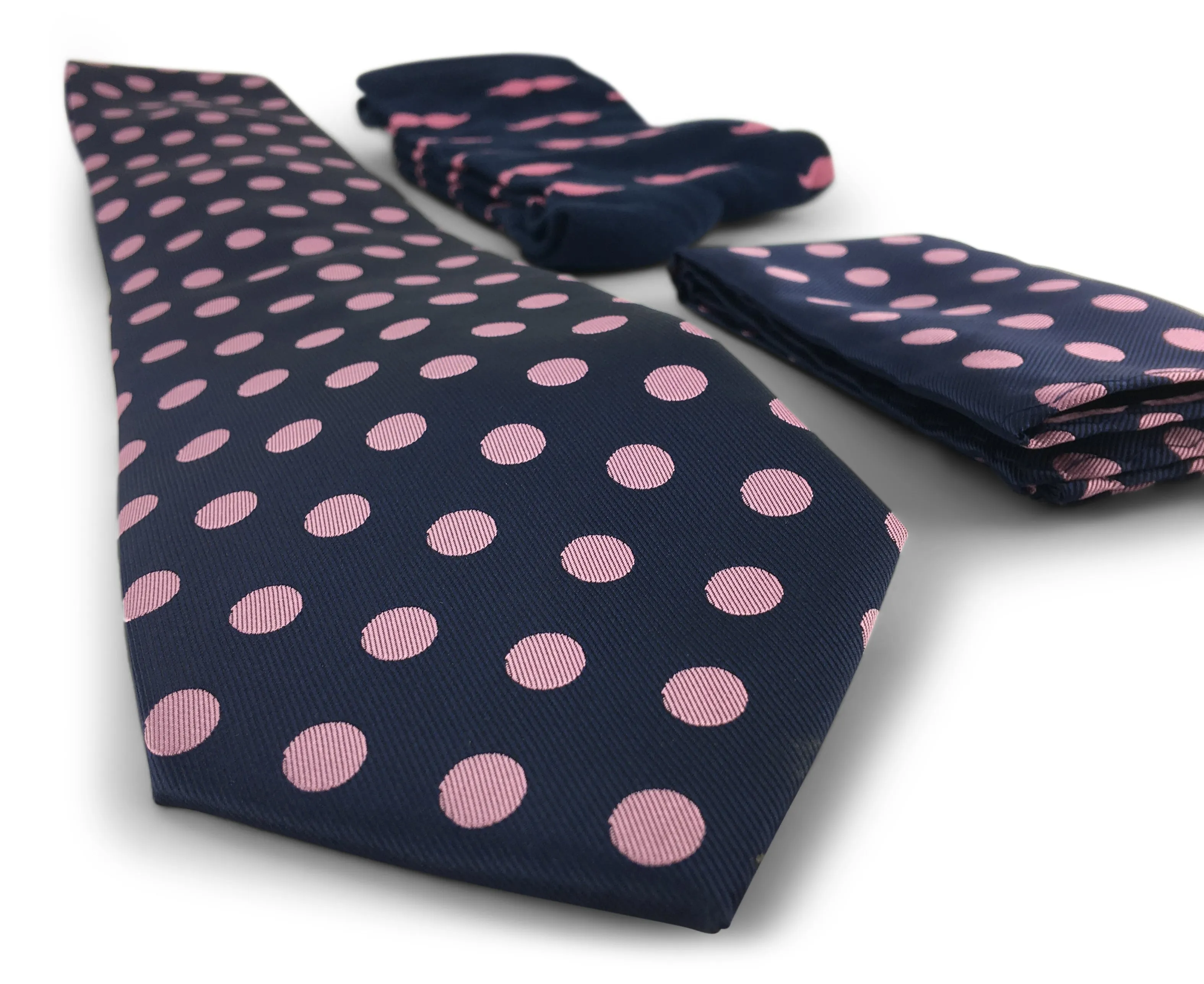 3 Piece Matching Set Necktie,Pocket Square and Power Sock Gift Box Combo