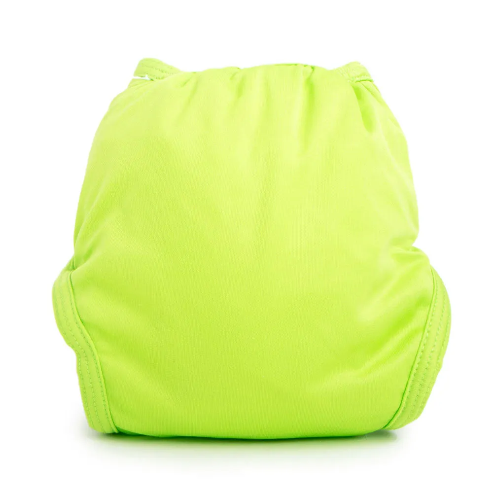 5 Pack Sized Pocket Nappy - No Insert - Green Apple