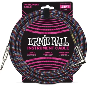 6063 Cavo Braided Black/Red/Blue/White 7,62 m