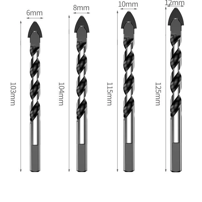 Alloy electric hand drill bit