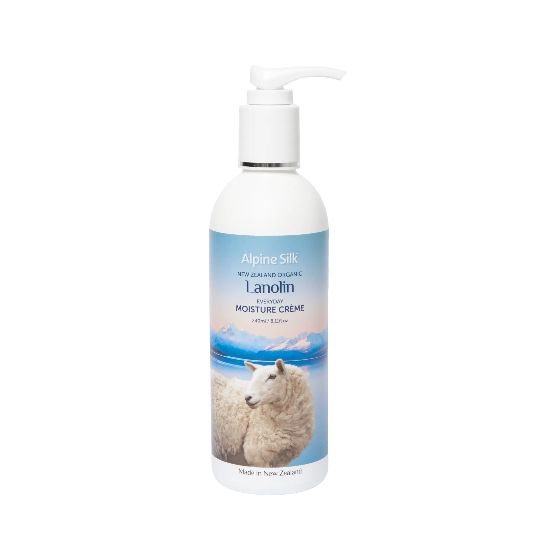 Alpine Silk Organic Lanolin Moisture Cream Pump 240ml