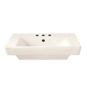 American Standard 0641.008.222 Boulevard 24" Pedestal Sink Basin with 8" Faucet Centers in Linen
