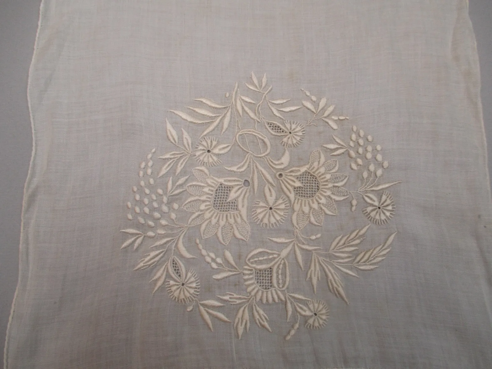 Antique Victorian table linen