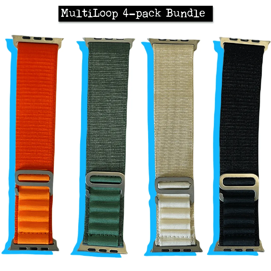 Apple Watch Band MultiLoop 4-pack Bundle