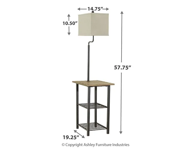 Ashley Express - Shianne Metal Tray Lamp (1/CN)