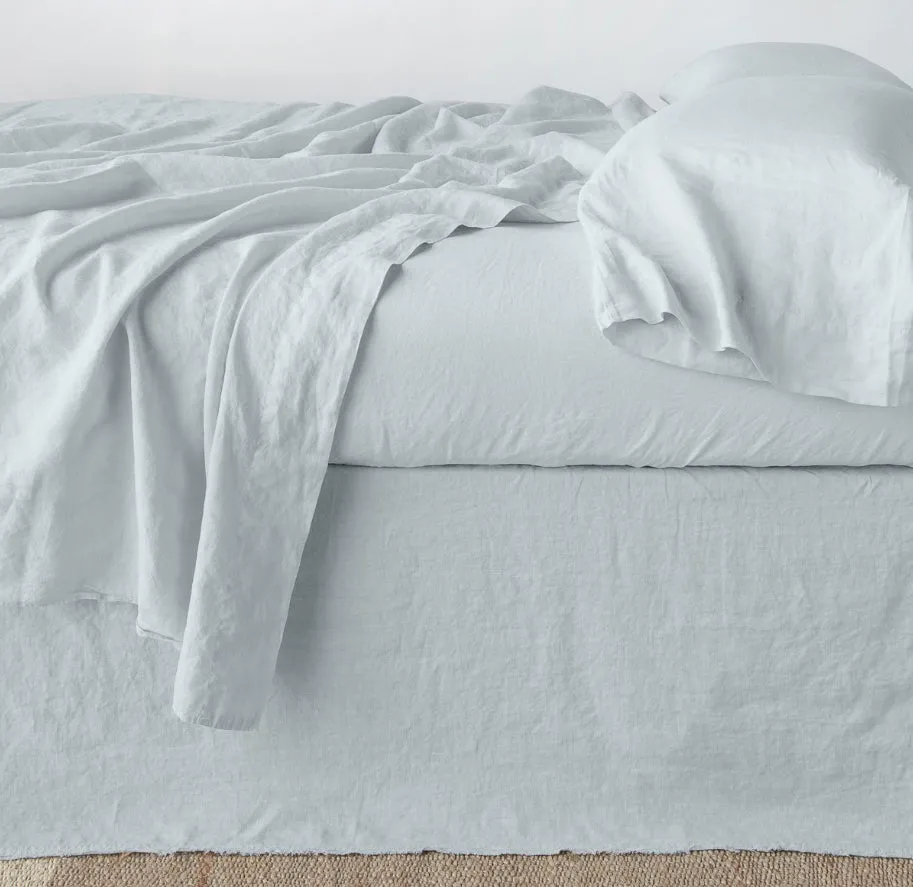 Austin Bed Skirt - Cloud - Queen