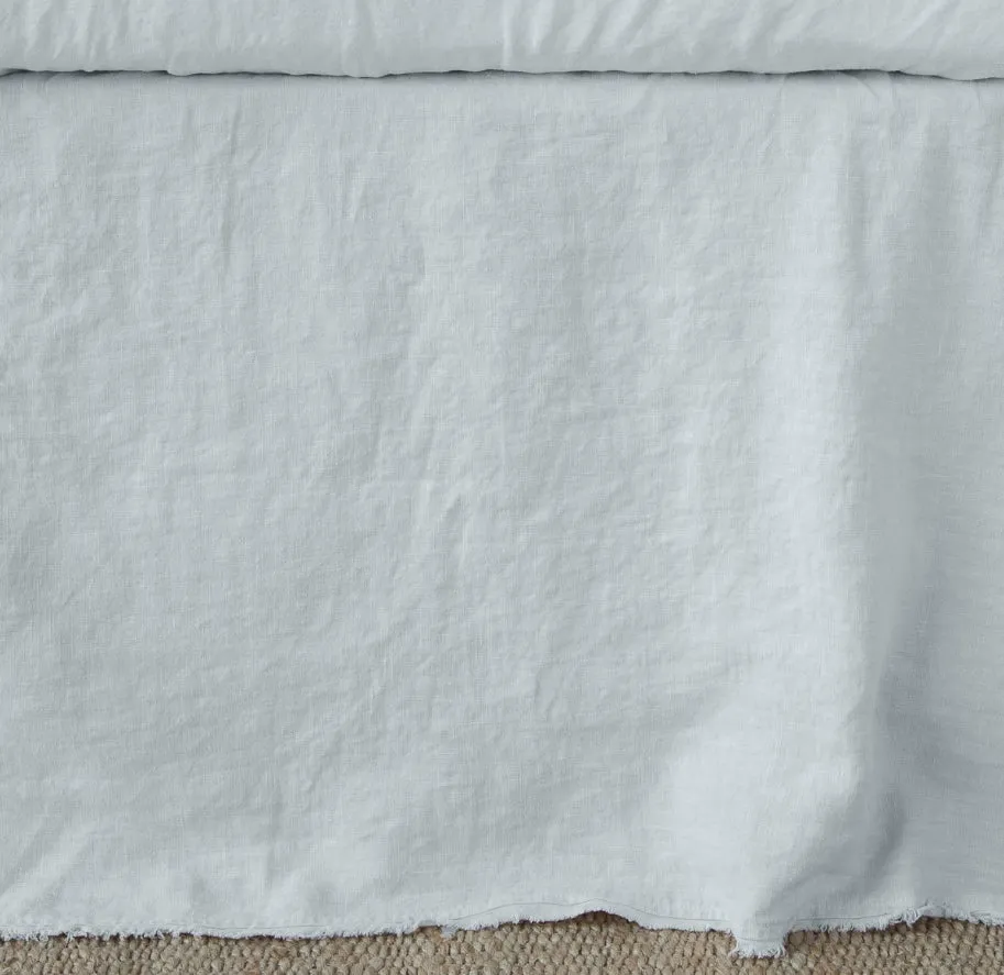 Austin Bed Skirt - Cloud - Queen