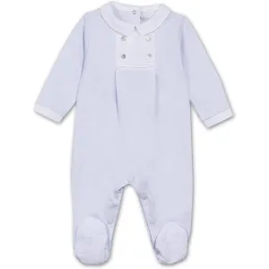 Baby Boys Pale Blue Babygrow