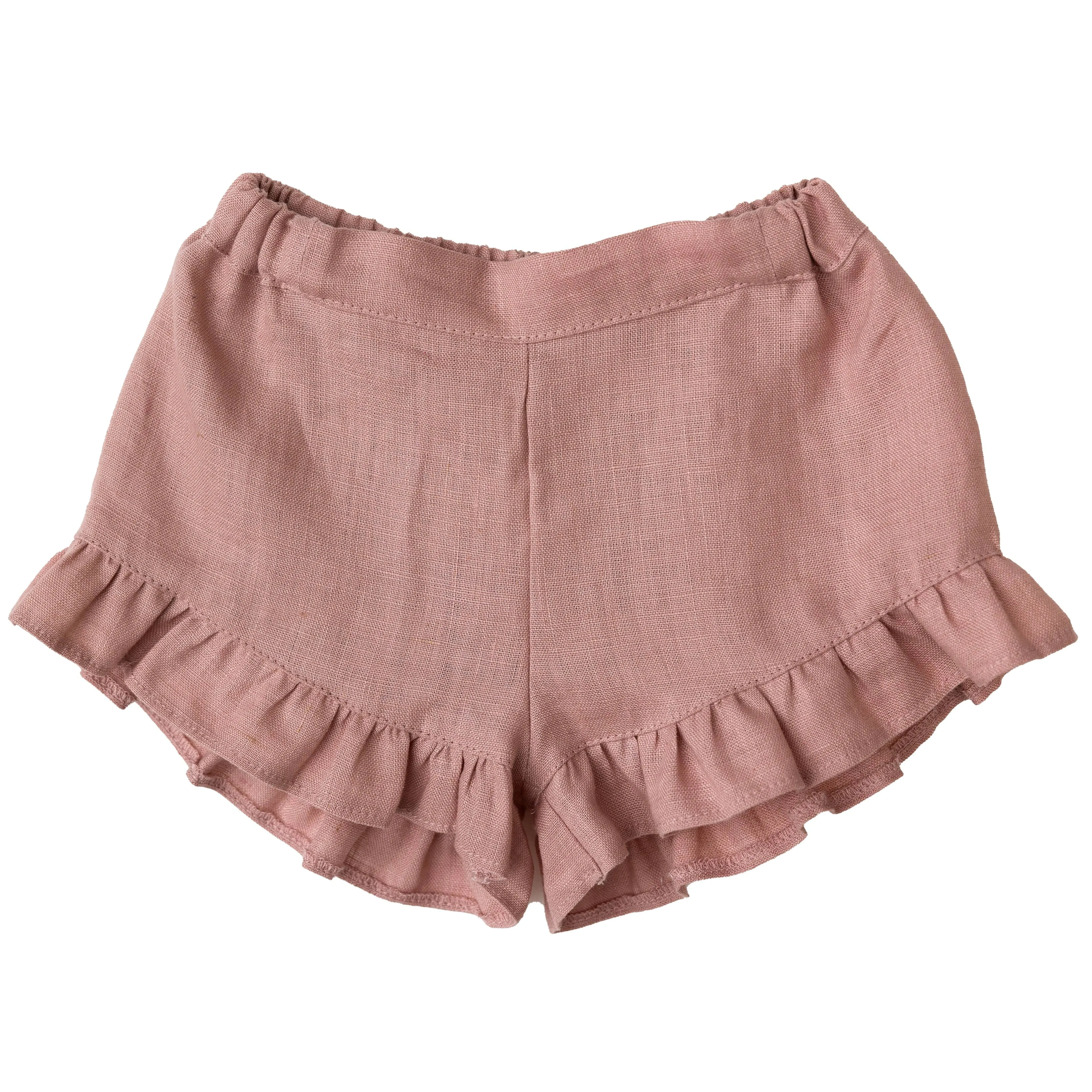 Baby Gi Girls Ivory & Misty Rose Shorts and Top