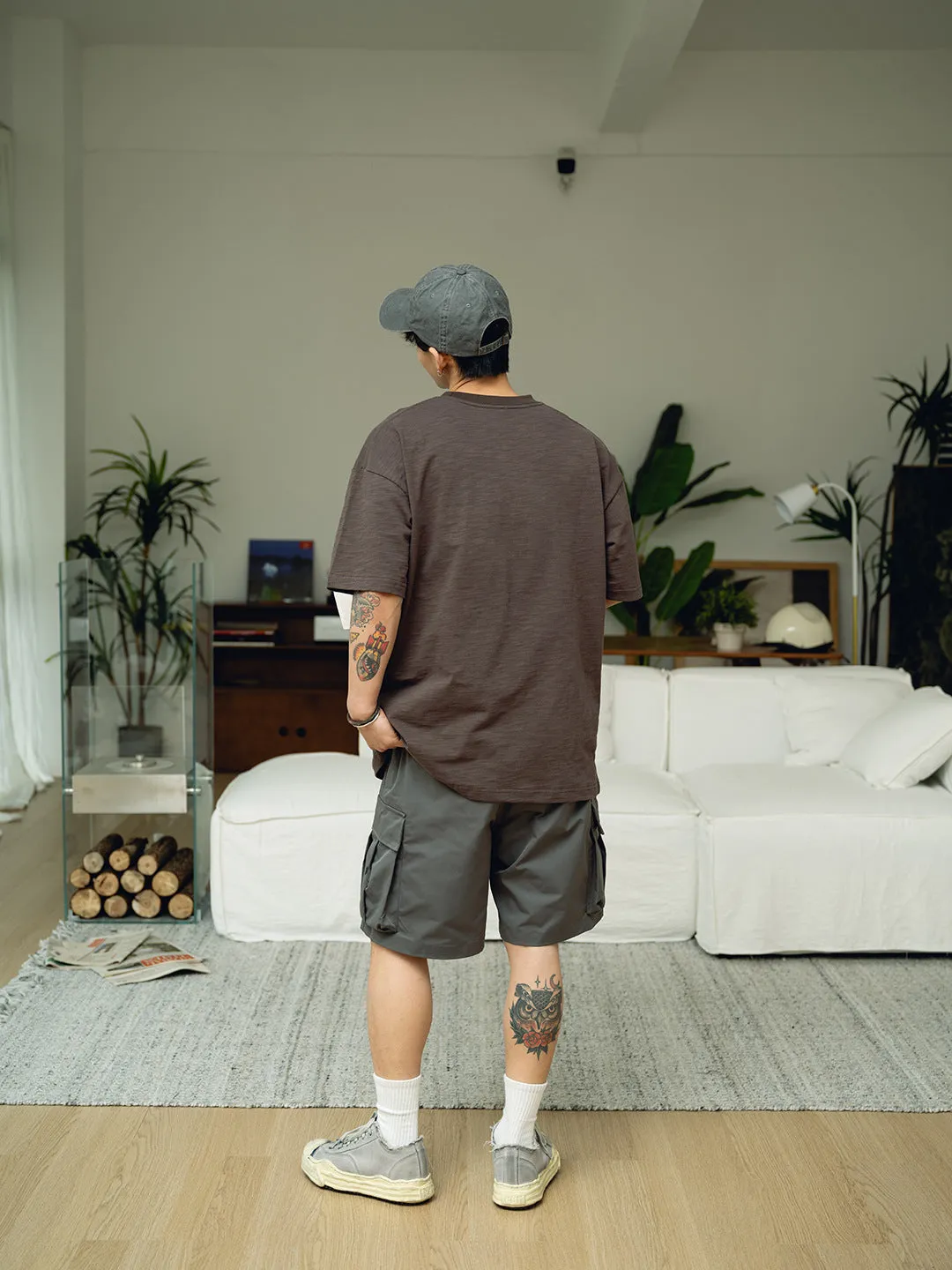 Bamboo Cotton Pocket Tee