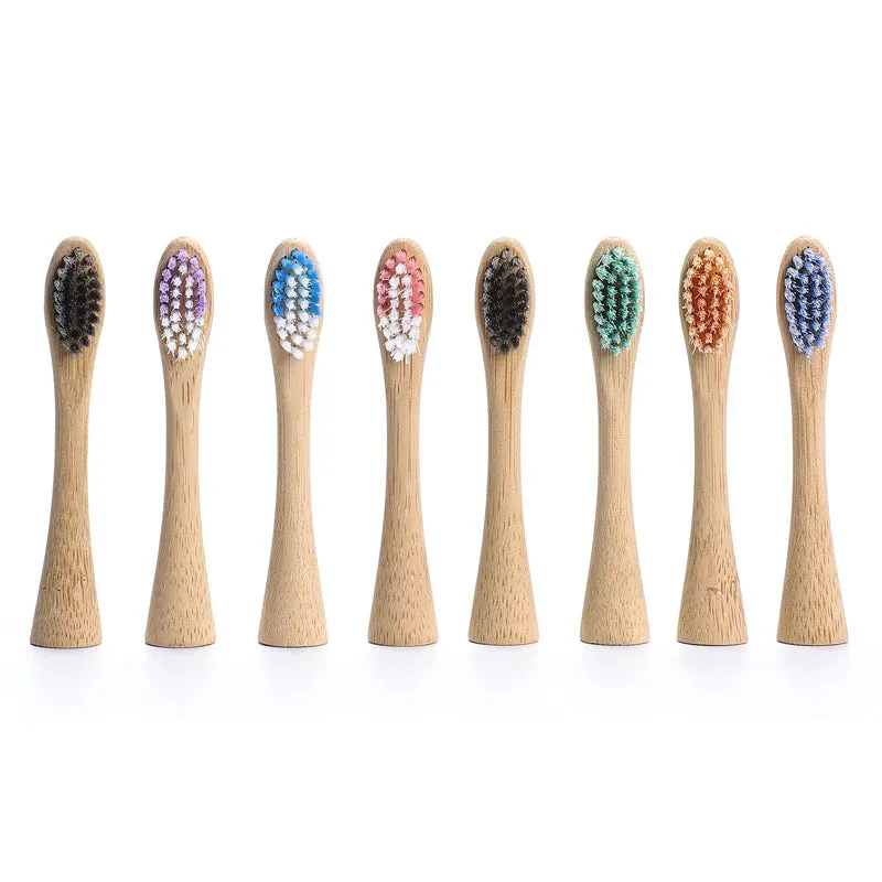 Bamboo Electric Toothbrush Replacement Heads (4 Pack)
