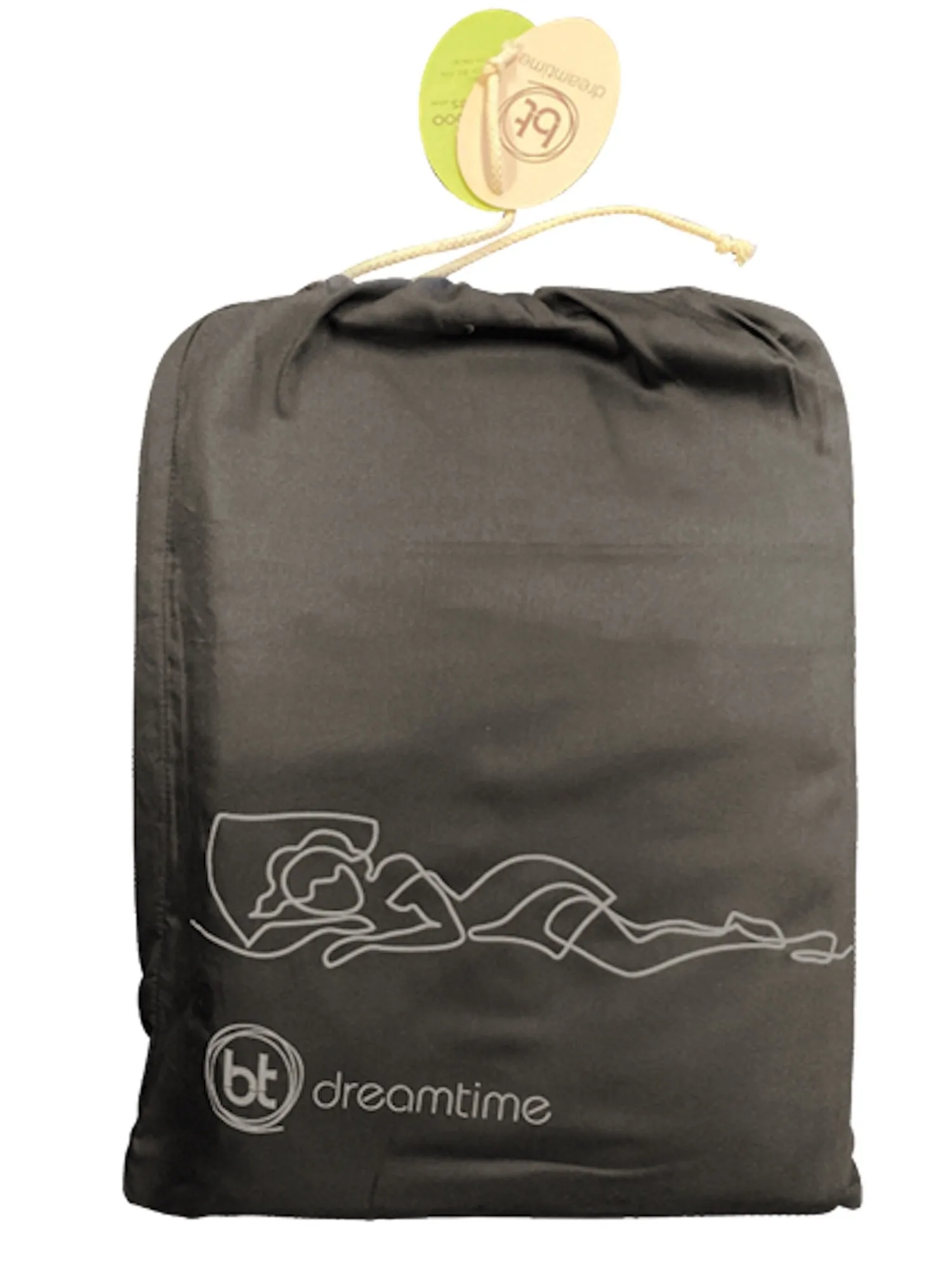 Bamboo Fitted Sheet (King) - Slate
