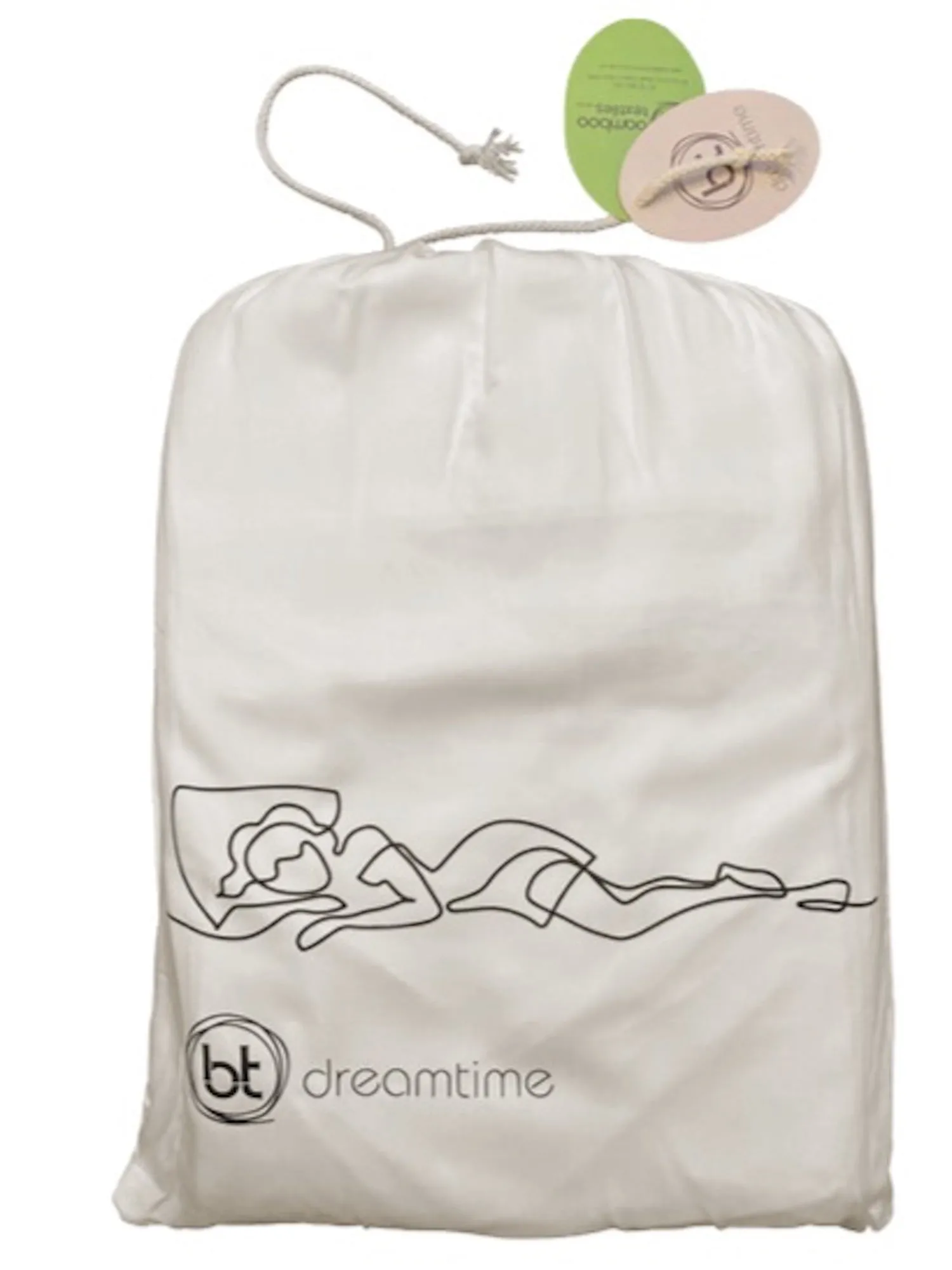 Bamboo Fitted Sheet (King) - White
