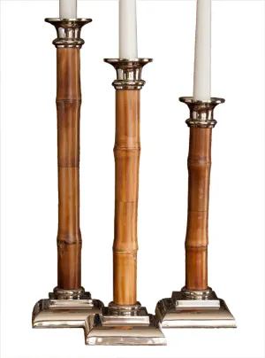 Bamboo Island Candlesticks