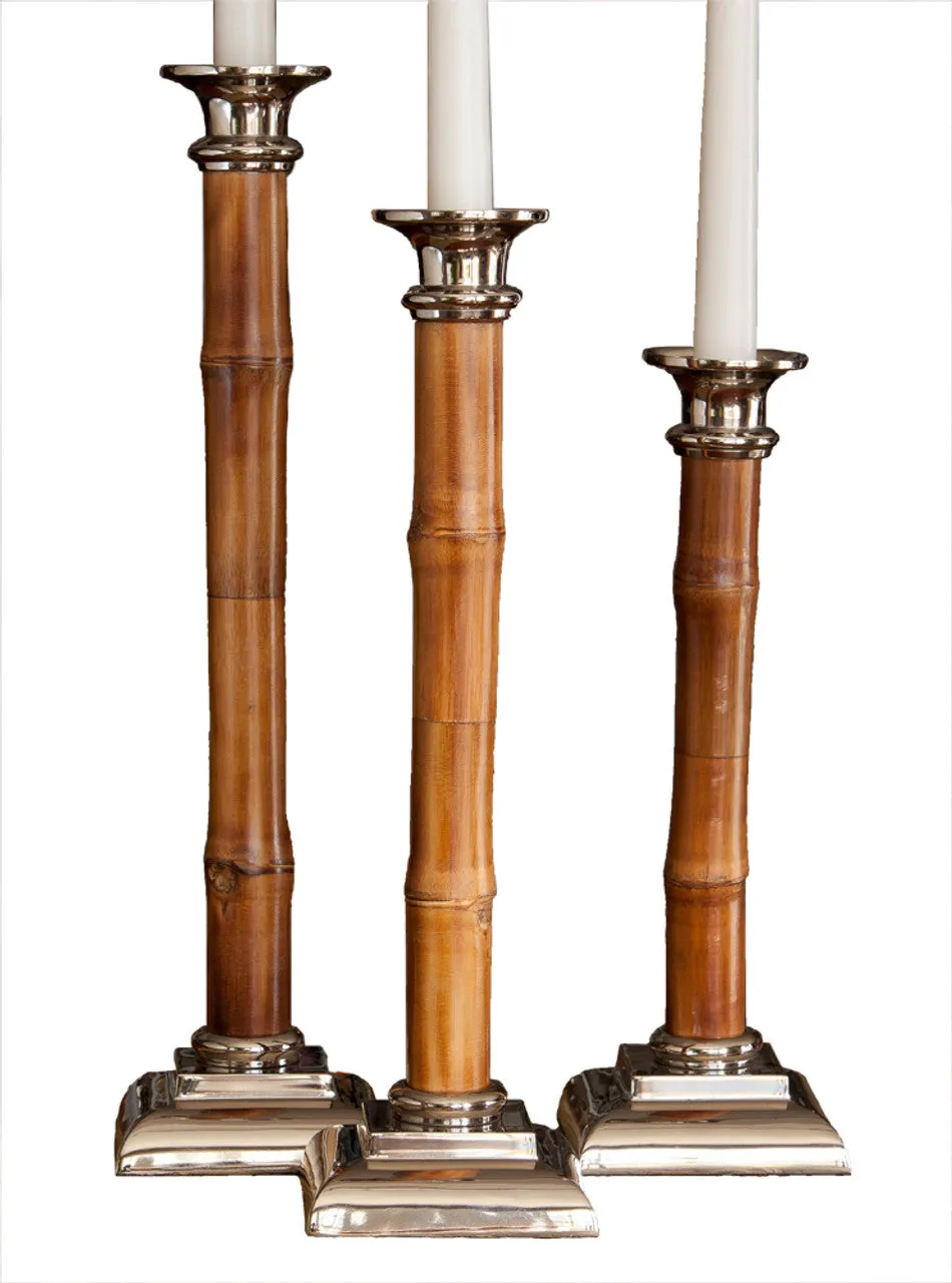 Bamboo Island Candlesticks