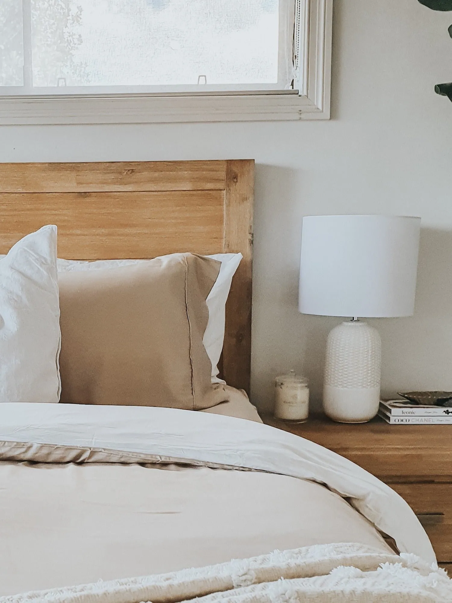 Bamboo Pillow Slip Set - Macadamia