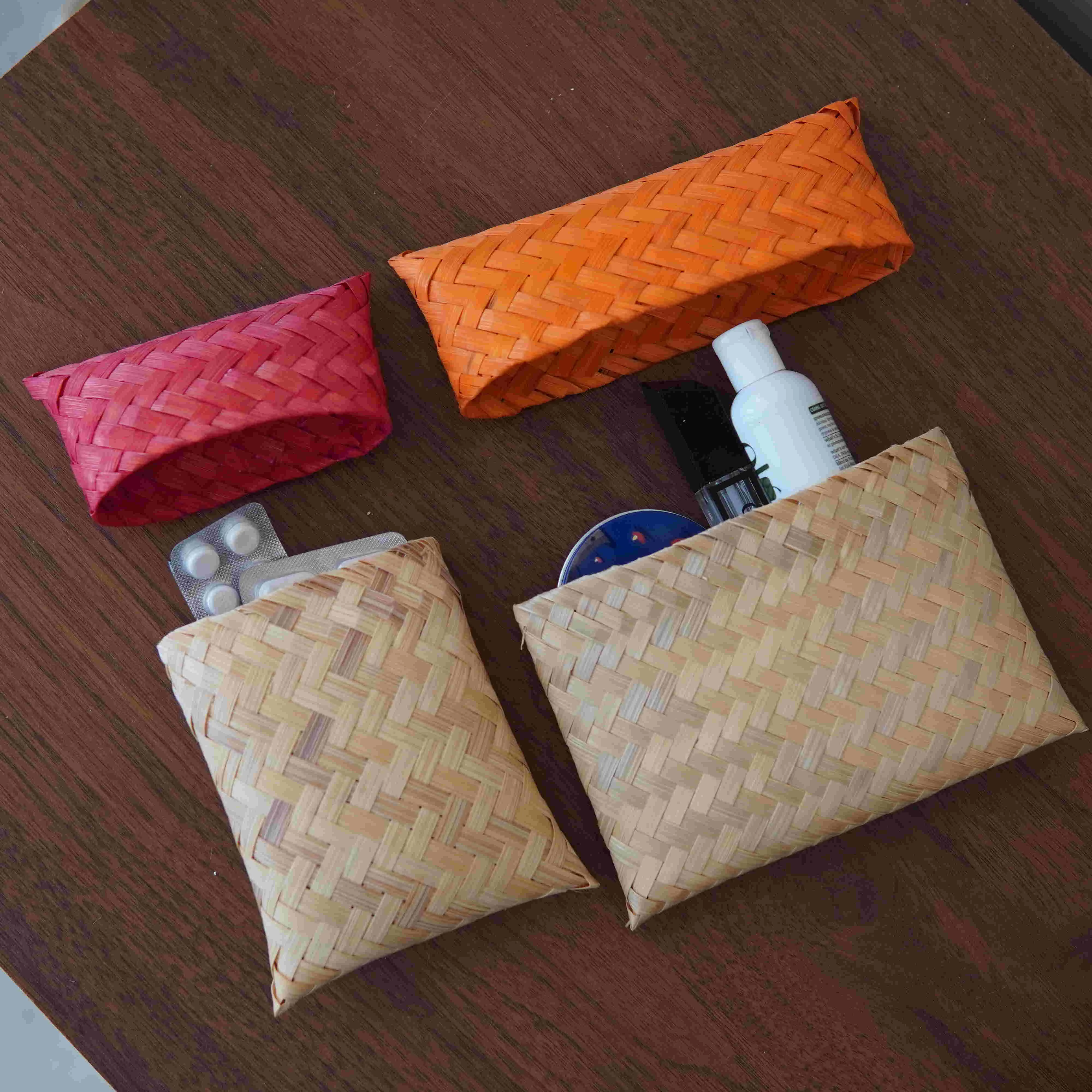 Bamboo pouch (4” x 6”)