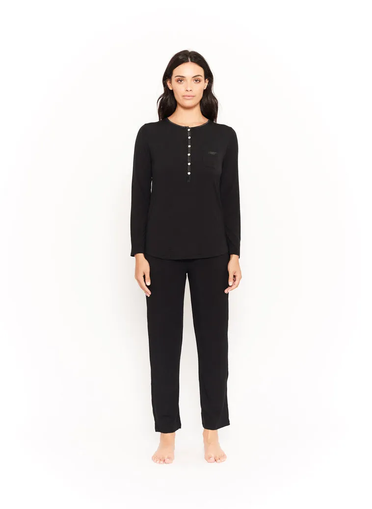 Bamboo Pyjamas - Black