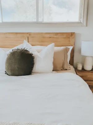 Bamboo Sheet Set (Queen) - White