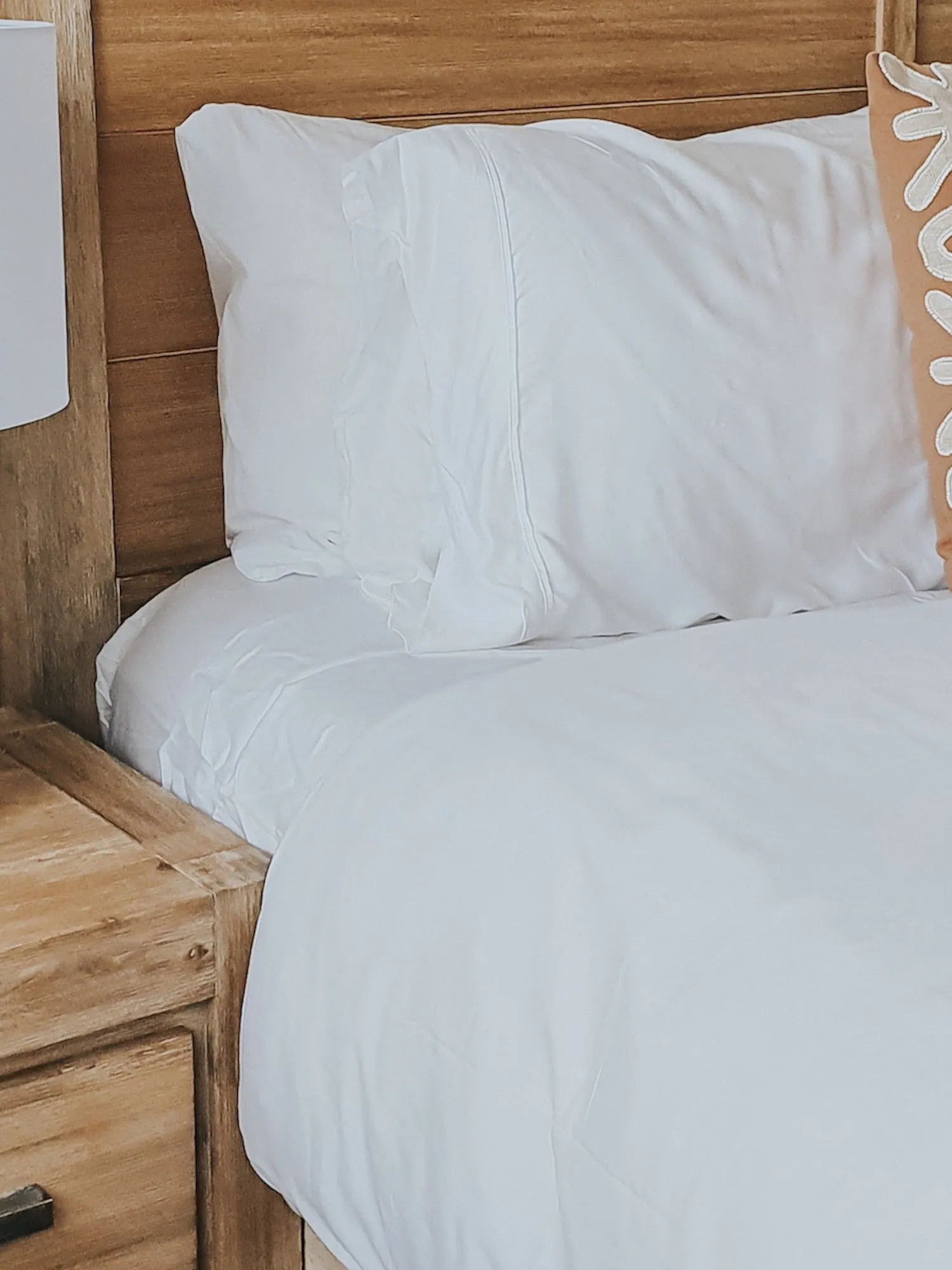 Bamboo Sheet Set (Queen) - White