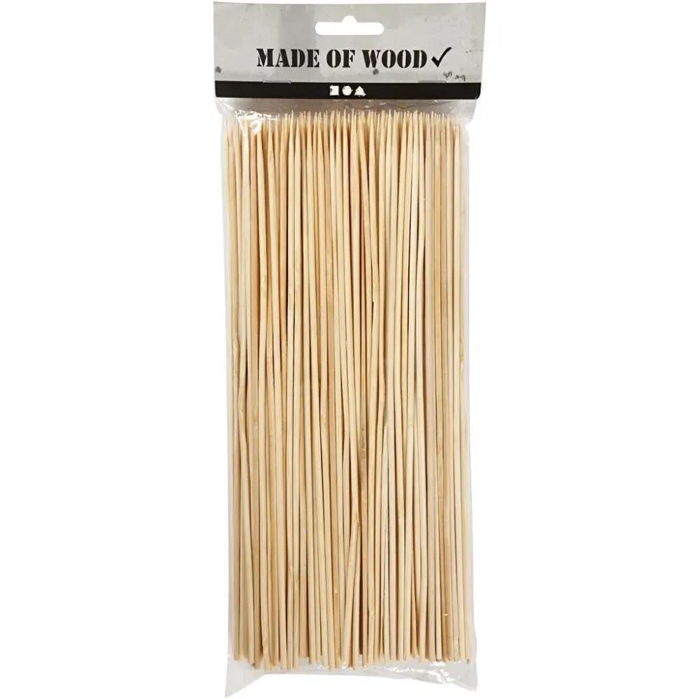 Bamboo Sticks Stems Flower Supplies Craft Wedding Decoration x 200 Pieces L:25cm