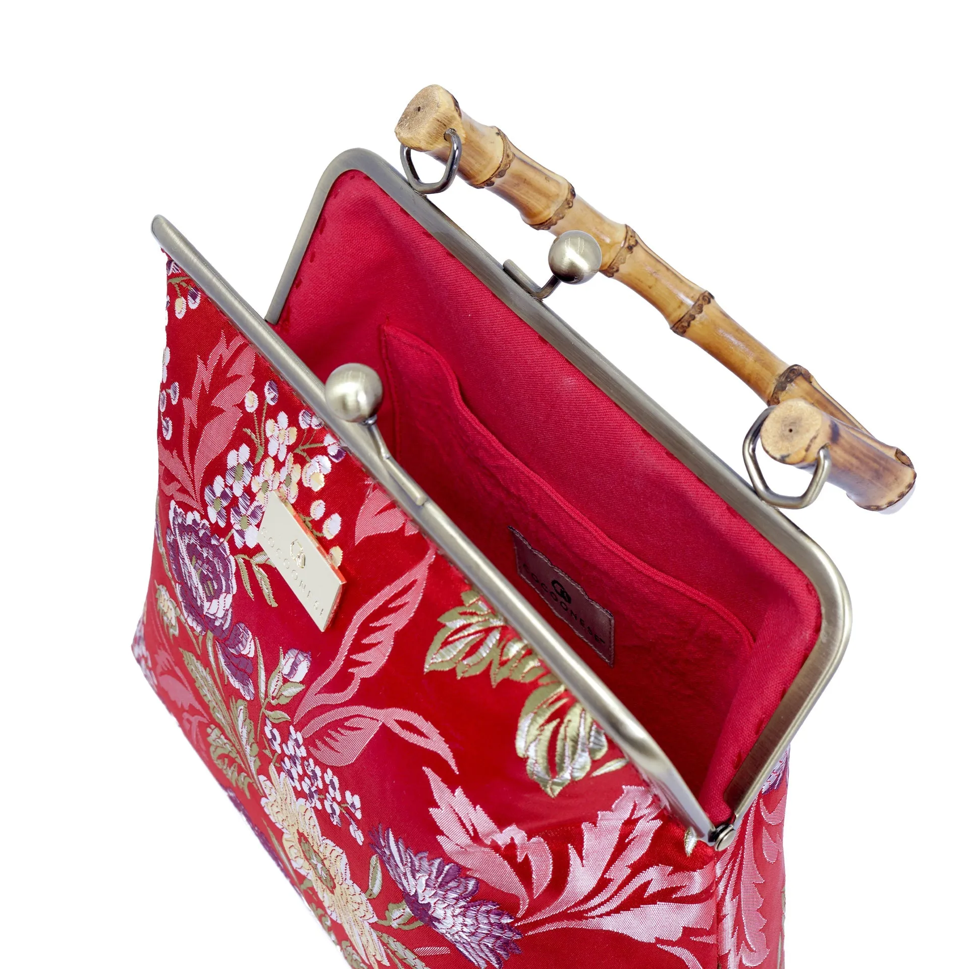 Bamboo Top Handle Bag - Happy Family