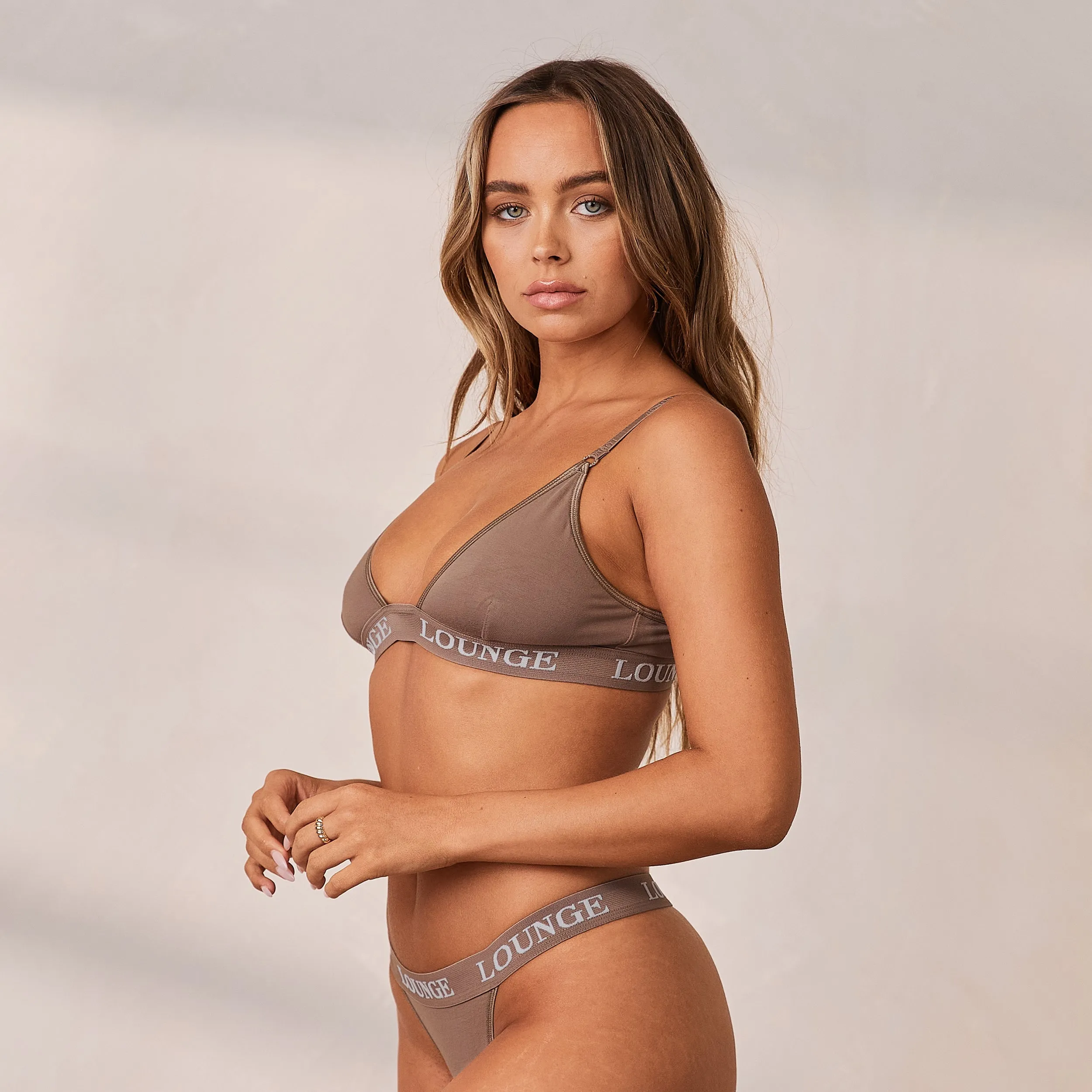 Bamboo Triangle Soutien-Gorge - Café
