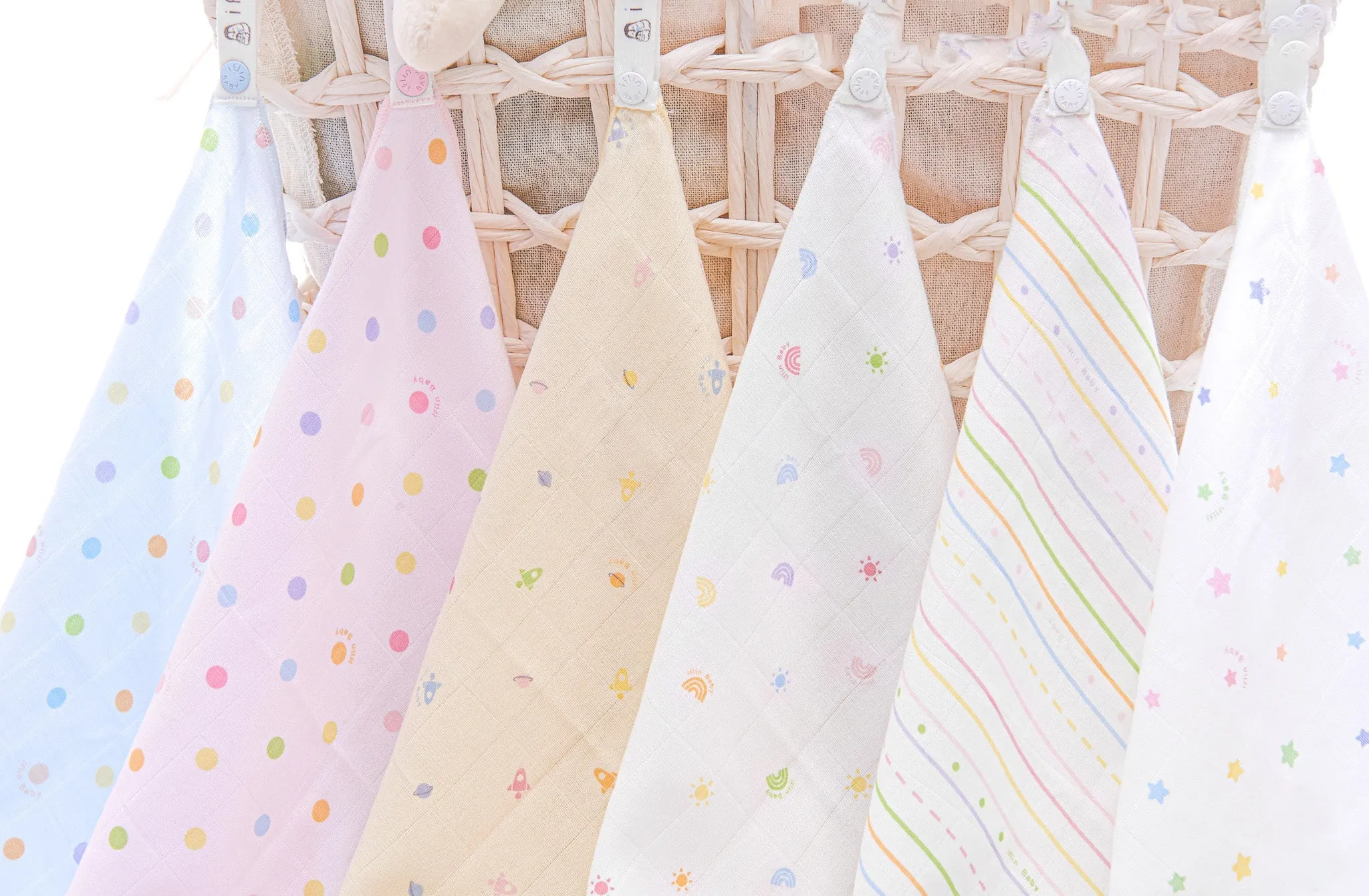 Bamboo Washcloth & Napkin (6pcs)
