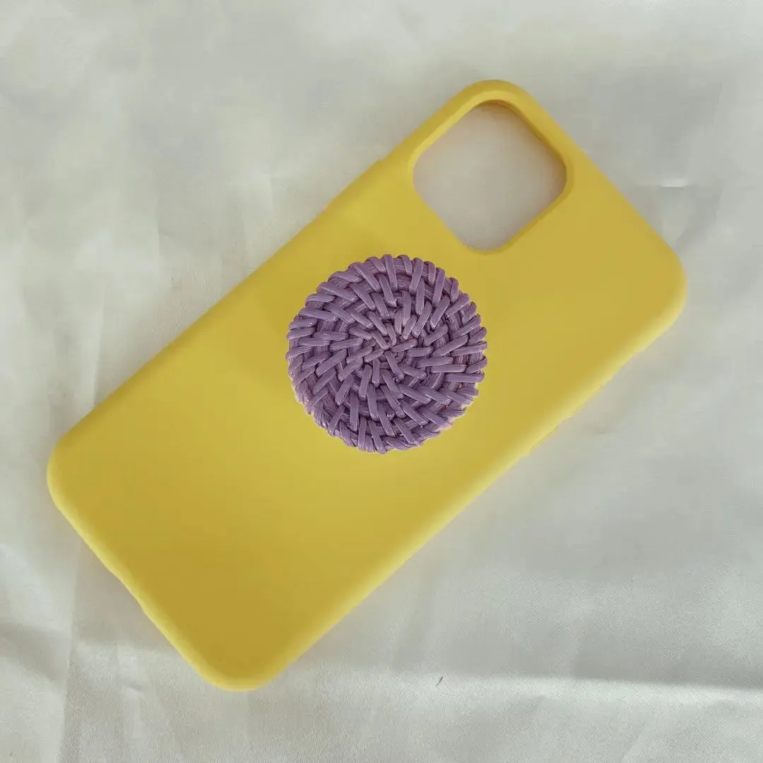 Bamboo Woven Telescopic Phone Stand