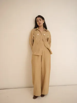 Beige Pants