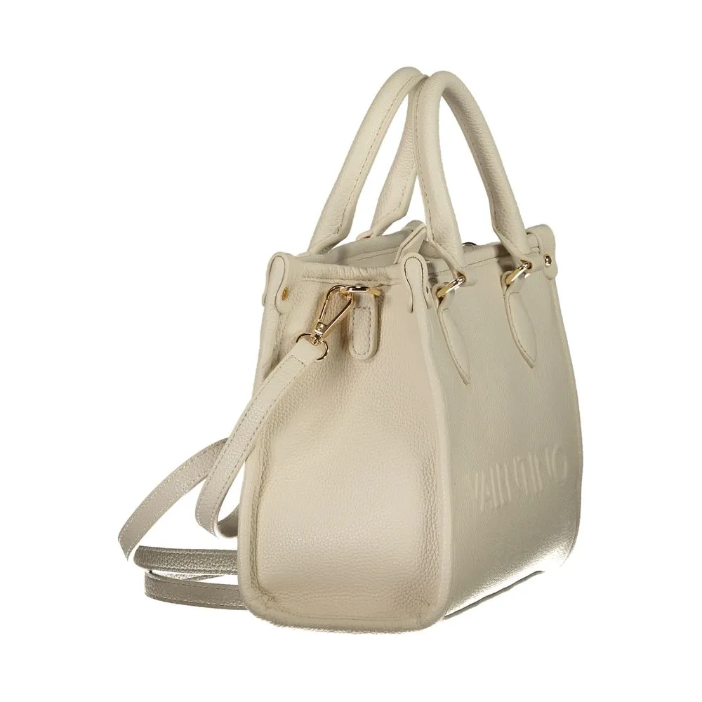 Beige Polyethylene Handbag