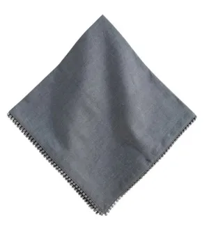 Berry Trim Napkin- Flint