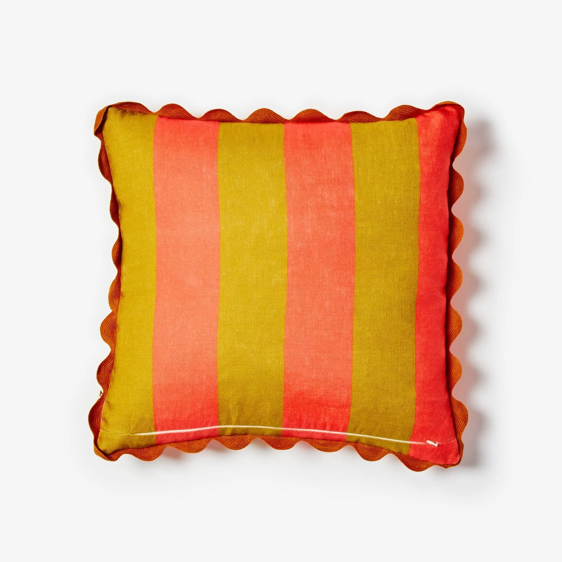 Big Stripe Orange 50cm Cushion