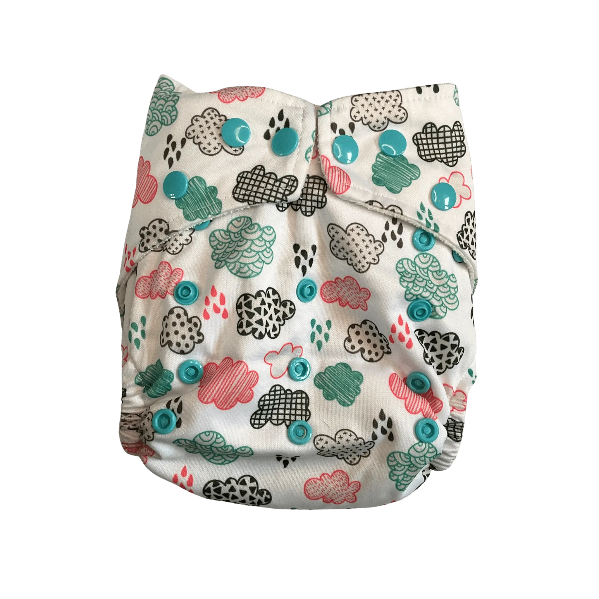 Birth to Potty Pocket Nappy Clouds