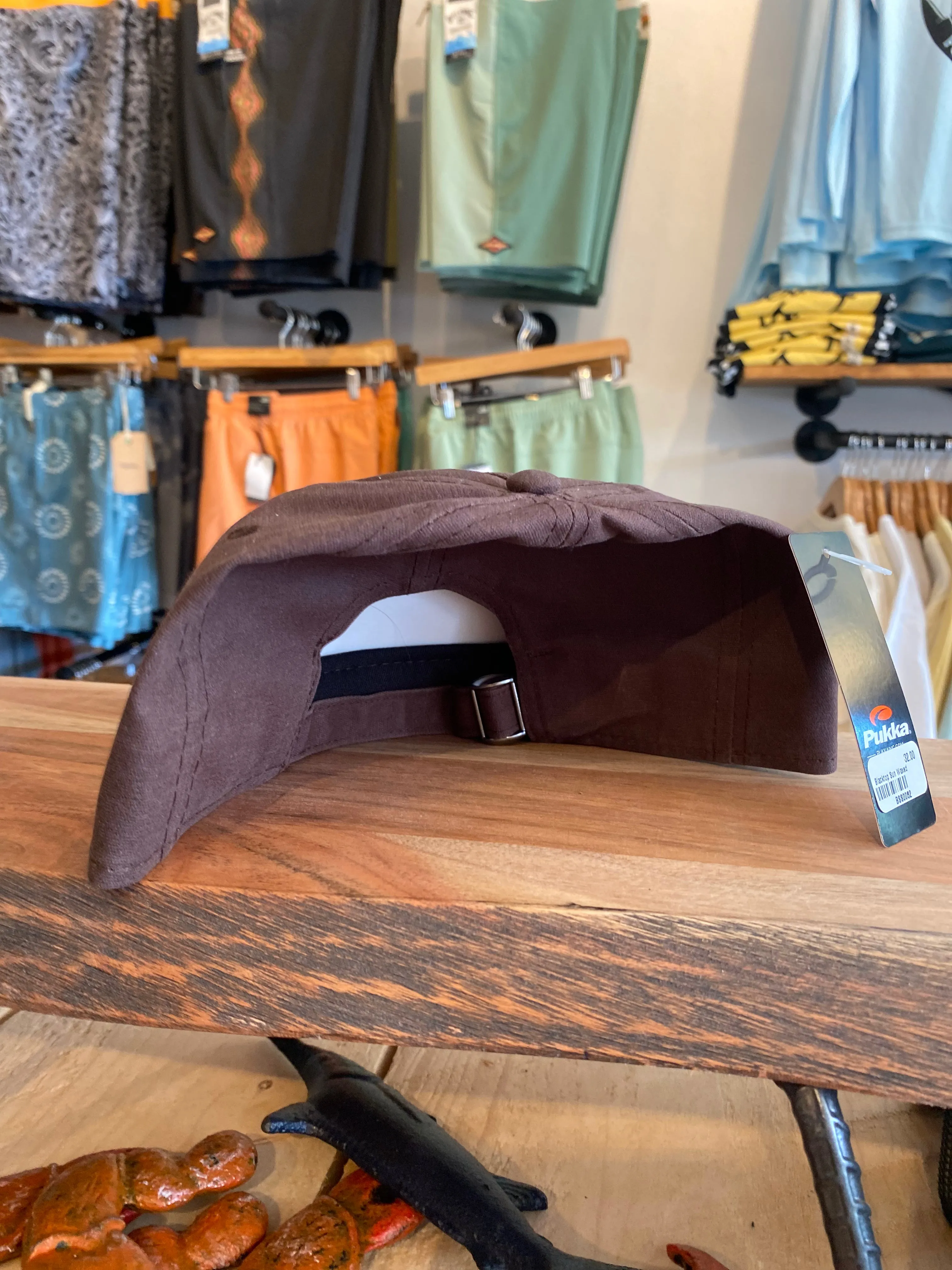 Blacktop Sun Waxed Canvas Cap in Bracken